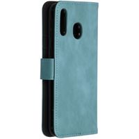 imoshion Étui de téléphone portefeuille Luxe Samsung Galaxy M20 Power - Bleu clair