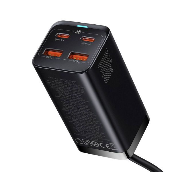 Baseus GaN3 Pro | Chargeur de bureau rapide - 100 watts