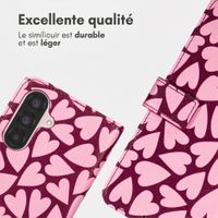 imoshion Étui de télephone portefeuille Design Samsung Galaxy A56 - Hearty Blush
