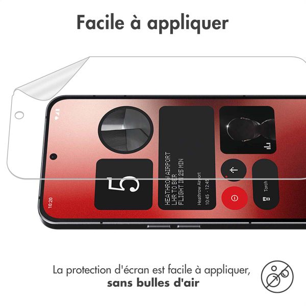 imoshion Protection d'écran Film 3pack Nothing Phone (2a) / (2a) Plus