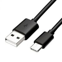 Samsung Original câble USB-C vers USB-A emballage d'usine - 1.5 mètre - 18 Watt - Noir