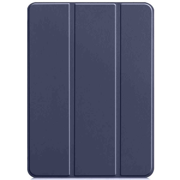 imoshion Coque tablette Trifold Apple iPad Pro 12.9 (2018/2020/2021/2022) - Bleu foncé