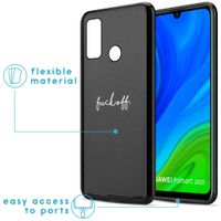 imoshion Coque Design Huawei P Smart (2020) - Fuck Off - Noir