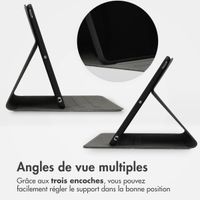 Accezz Housse Classic Tablet Stand iPad 10 (2022) 10.9 pouces - Noir