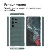 imoshion EasyGrip Backcover Samsung Galaxy S23 Ultra - Vert foncé