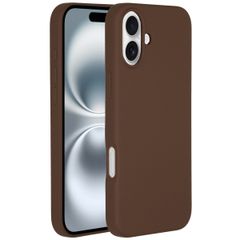 Accezz Coque Liquid Silicone avec MagSafe Apple iPhone 16 - New Tea Brown