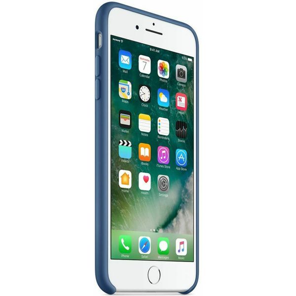 Apple Coque en silicone Apple iPhone 8 Plus / 7 Plus - Ocean Blue