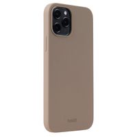 Holdit Coque Silicone Apple iPhone 12 (Pro) - Mocha Brown