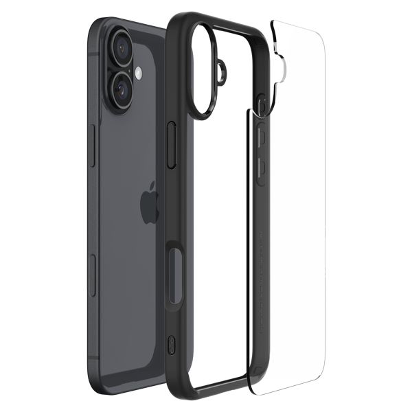 Spigen Coque Ultra Hybrid iPhone 16 - Matte Black