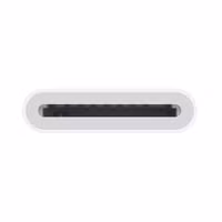 Apple Lecteur de carte SD Lightning original - Blanc