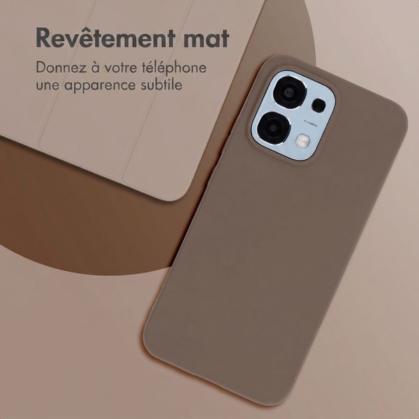 imoshion Coque Couleur Oppo A6 Pro (5G) - Marron