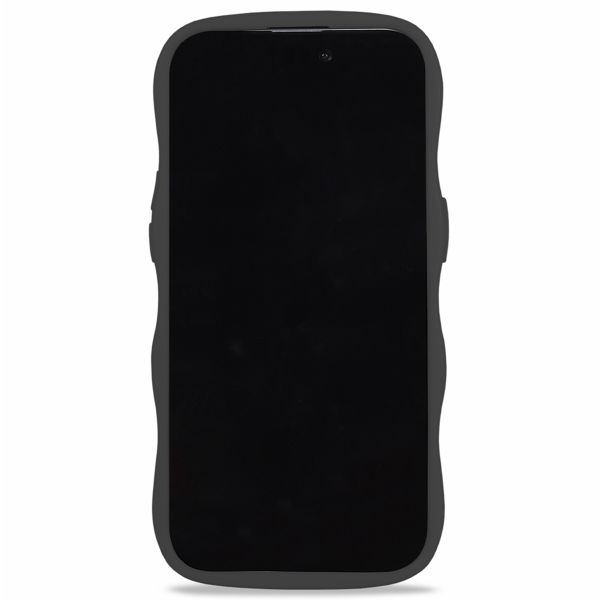 Holdit Coque Wavy iPhone 15 Pro Max - Black / Mirror