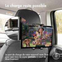 imoshion Support de tablette pour voiture - Réglable - Appui-tête - Noir