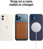 Apple Coque Leather MagSafe Apple iPhone 12 (Pro) - Saddle Brown