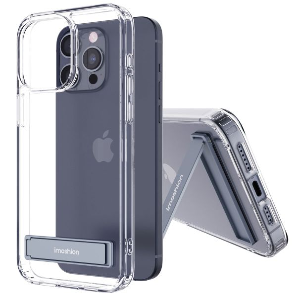 imoshion Coque Stand Apple iPhone 15 Pro Max - Transparent