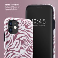 Selencia Coque arrière Vivid Tough iPhone 11 - Trippy Swirl Dark Rose