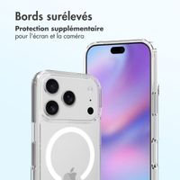 Accezz Coque arrière Xtreme Impact avec MagSafe Apple iPhone 17 Pro - Transparent