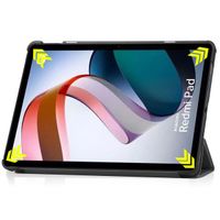 imoshion Coque tablette Trifold Xiaomi Redmi Pad - Noir