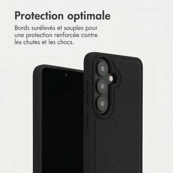 Accezz Coque arrière Edge avec MagSafe Samsung Galaxy S26 - Noir