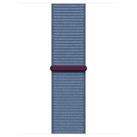 Apple Bracelet Sport Loop Apple Watch Series 1 t/m 9 / SE (38/40/41 mm) | Series 10 / 11 (42 mm) - Winter Blue