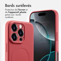 imoshion Coque Couleur avec MagSafe Apple iPhone 16 Pro - Dusty Rose