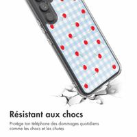 imoshion Coque Design Samsung Galaxy A54 (5G) - Cherry Check