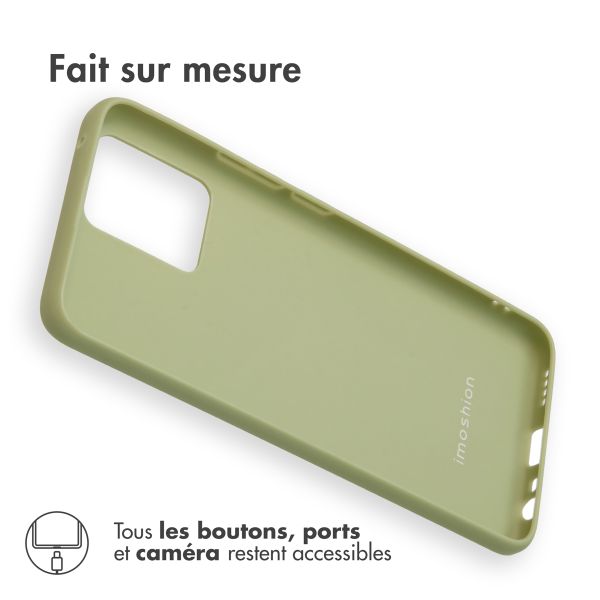 imoshion Coque Couleur Realme 8 (Pro) - Olive Green