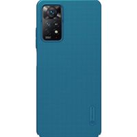 Nillkin Coque Super Frosted Shield Xiaomi Redmi Note 11 (4G) / Note 11S (4G) - Bleu