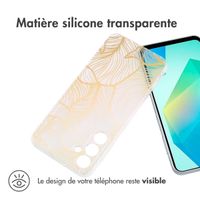 imoshion Coque Design Samsung Galaxy A16 - Golden Leaves Transparent