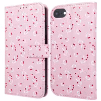imoshion Étui de télephone portefeuille Design Apple iPhone SE (2022 / 2020) / 8 / 7 / 6(s) - Blush Berries