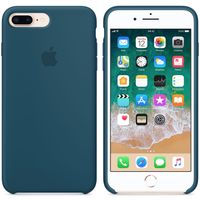 Apple Coque en silicone Apple iPhone 8 Plus / 7 Plus - Cosmos Blue