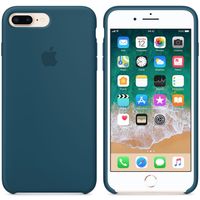 Apple Coque en silicone iPhone 8 Plus / 7 Plus - Cosmos Blue