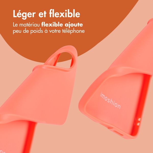 imoshion Coque Couleur Samsung Galaxy S25 Edge - Apricot Crush Orange