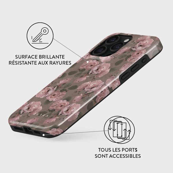 Burga Coque arrière Tough iPhone 15 Pro Max - Vintage Glamour