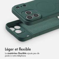 imoshion Coque Couleur avec MagSafe Apple iPhone 17 Pro - Vert foncé