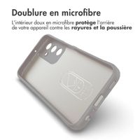 imoshion Coque arrière EasyGrip Samsung Galaxy A25 (5G) - Gris