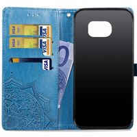 imoshion Etui de télephone Mandala Samsung Galaxy S7 - Turquoise