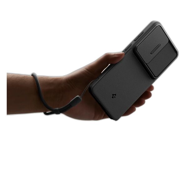 Spigen Coque Optik Armor Camera slider Samsung Galaxy S26 Ultra - Black