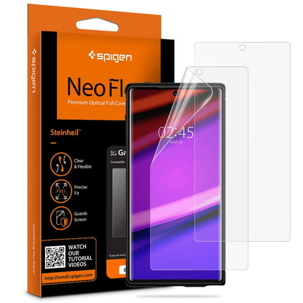 Spigen Protection d'écran Neo Flex Duo Pack Samsung Galaxy Note 10