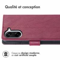 imoshion Étui de télephone portefeuille OnePlus Nord CE5 - Bordeaux