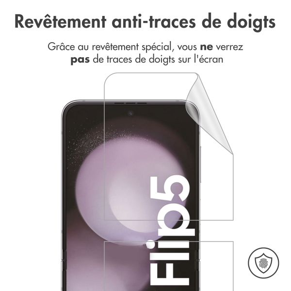 imoshion Protection d'écran Film 3 pack Samsung Galaxy Flip 5 / Flip 6 - Transparent