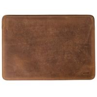 Accezz Leather Pochette ordinateur MacBook 14 pouces - Cognac