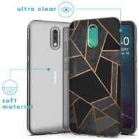 imoshion Coque Design Nokia 2.3 - Black Graphic