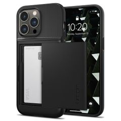 Spigen Coque Slim Armor CS iPhone 14 Pro - Noir