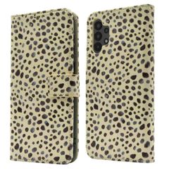 imoshion Étui de téléphone portefeuille Design Samsung Galaxy A13 (4G) - Black And White Dots