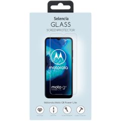 Selencia Protection d'écran en verre trempé Motorola Moto G8 Power Lite