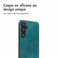 imoshion  Coque Design Samsung Galaxy A55 - Topo Turquoise