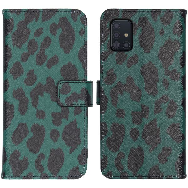 imoshion Coque silicone design Samsung Galaxy A51 - Green Leopard