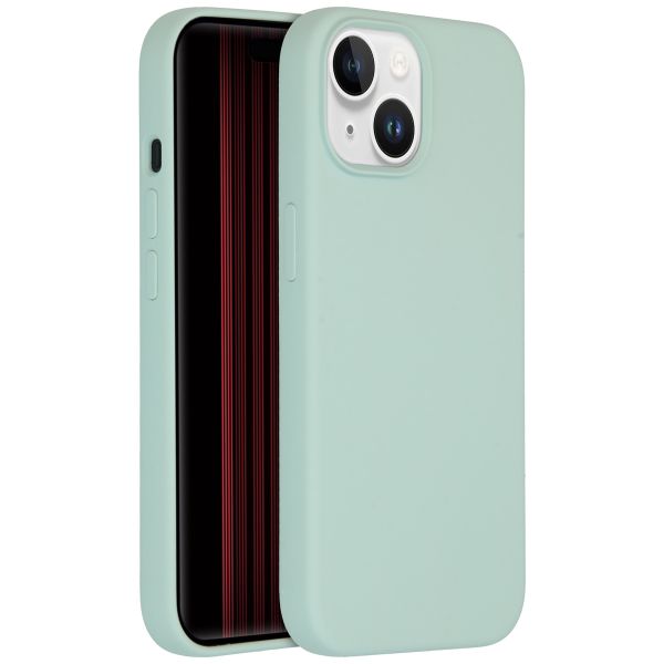 Accezz Coque Liquid Silicone iPhone 15 - Sky Blue