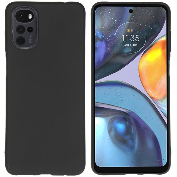 imoshion Coque Couleur  Motorola Moto G22 - Noir